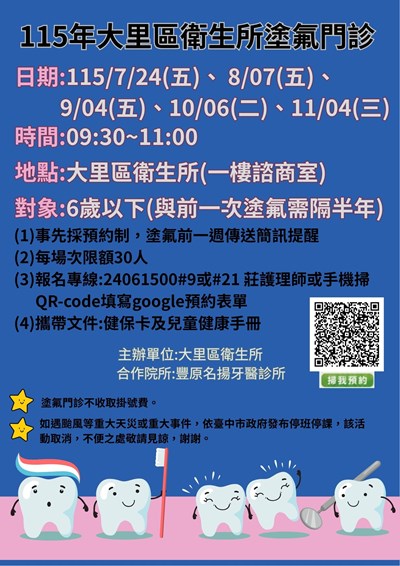 塗氟門診